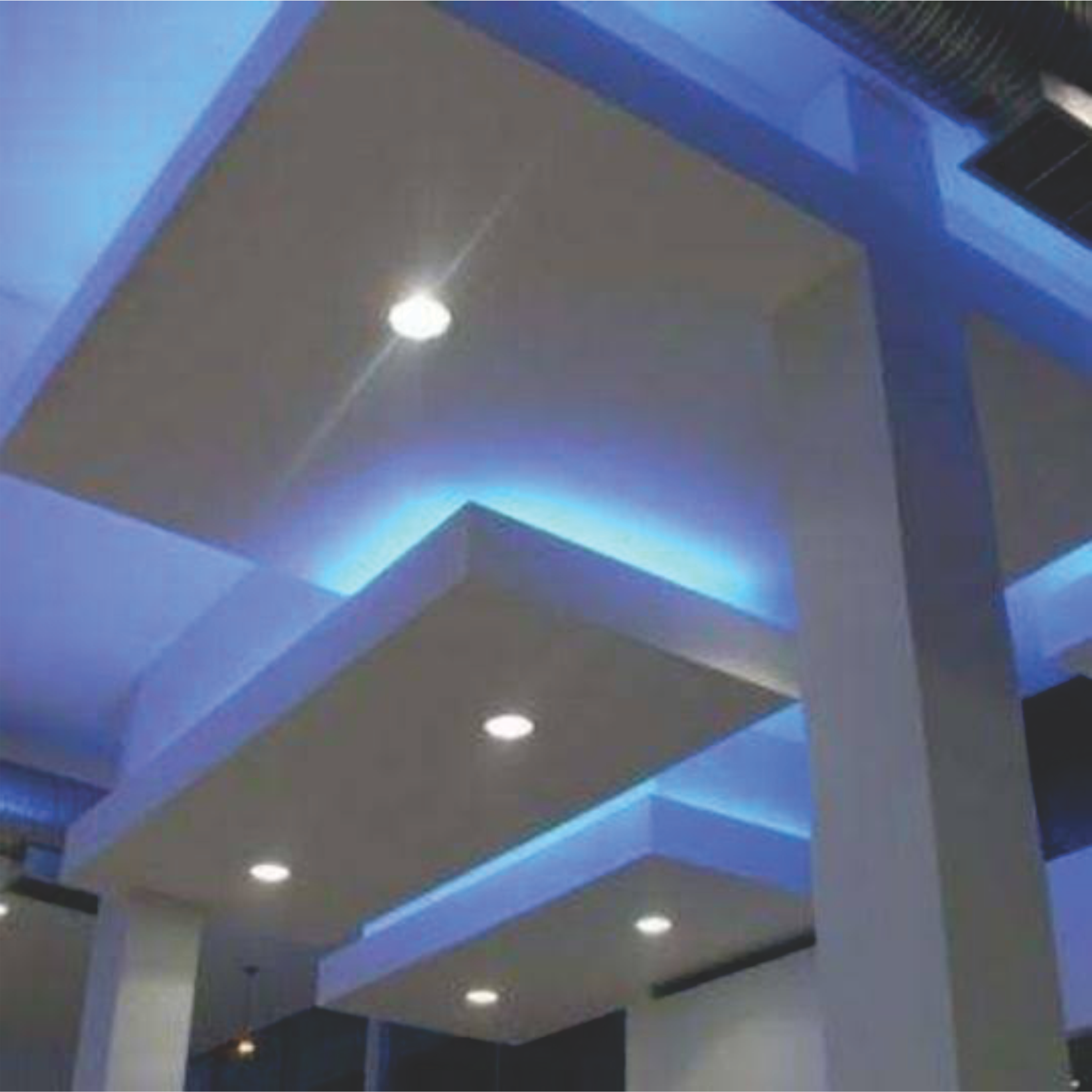 Martillos Luminosos en Dry Wall
